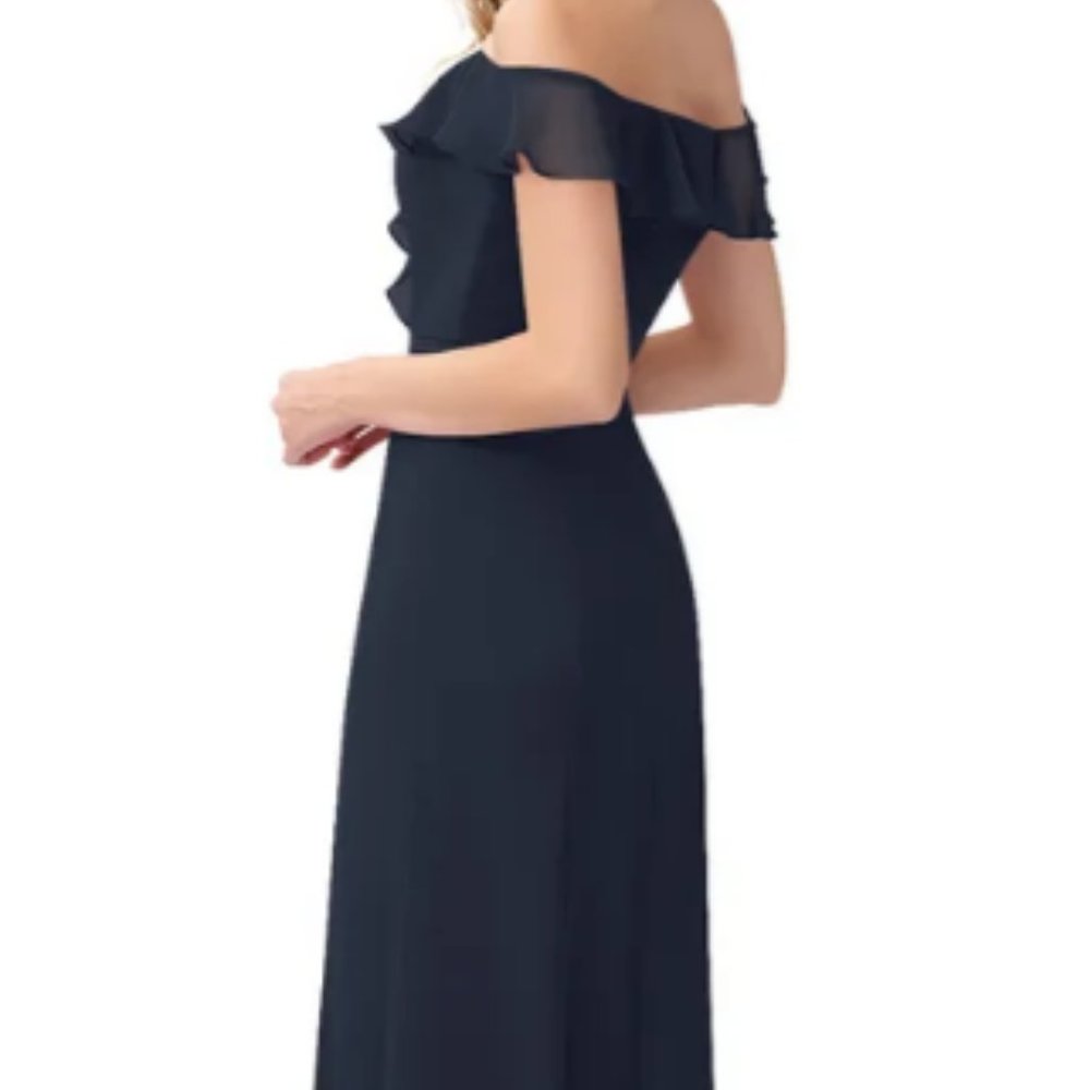 AZAZIE SOPHIE DRESS IN NAVY